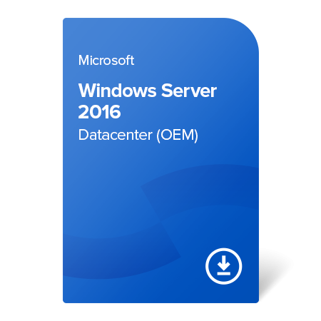 Windows Server 2016 Datacenter (16 cores) OEM