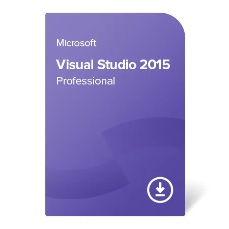 Visual Studio 2015 Professional, imaginea produsului.